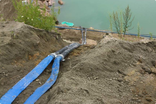 Откачка воды