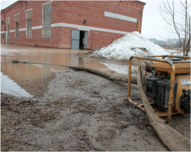 Откачка котлована