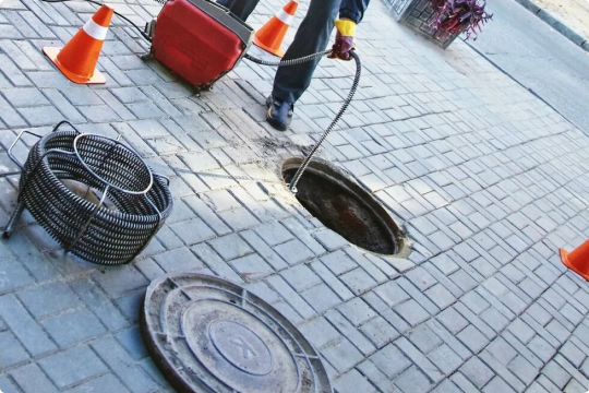 Прочистка наружной канализации